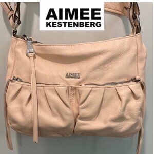 Aimee Kestenberg Blush pink Hobo Bag with Adjustable Strap NWOT